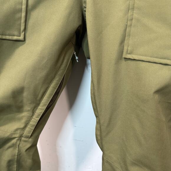 Burton Women's Avalon Ski Bib Pant Overall Snow Mountain Green XL Short - Picture 10 of 14